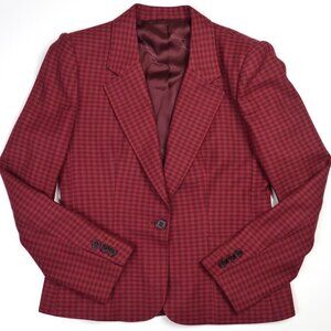 Vintage Joseph Picone Houndstooth Blazer